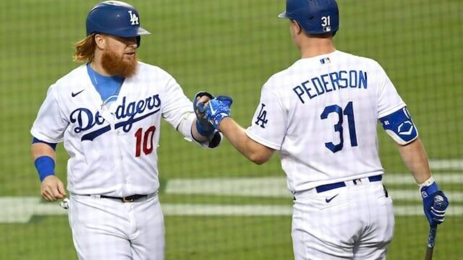 Dodgers Nation on X: Joc Pederson rockin' the new Nike Cubs city connect  uniform. What is Mr. Joctober thinking here? Wrong answers only! #Dodgers   / X