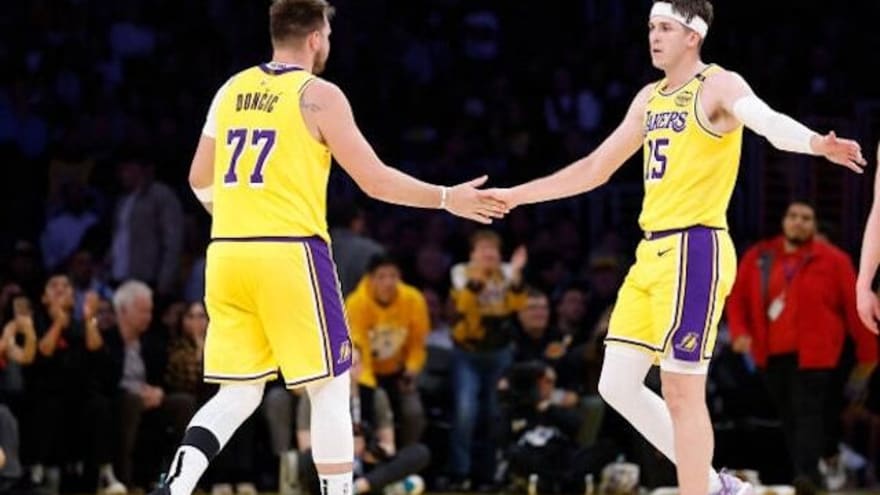 Lakers Injury Report: Luka Doncic Available, Austin Reaves Questionable Vs. Spurs