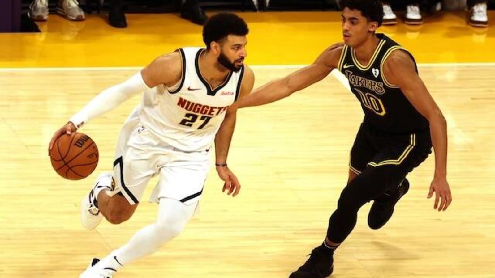  Lakers Fall To Nuggets On Kobe Bryant Statue Night