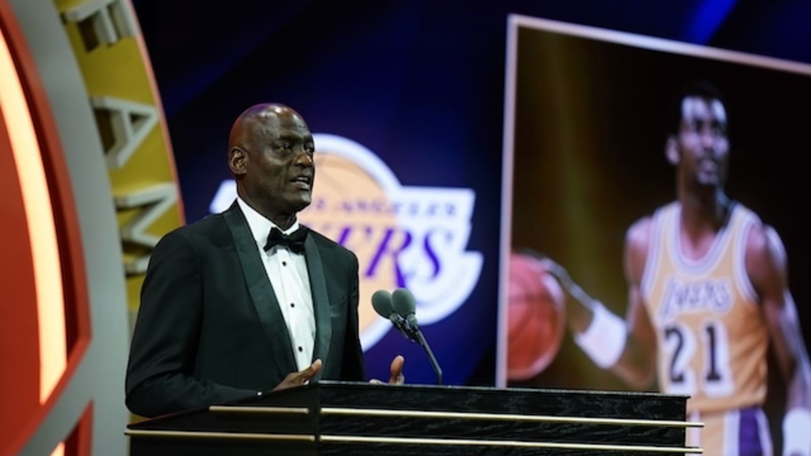 Watch: Hall Of Fame Tribute To Michael Cooper & Jerry West