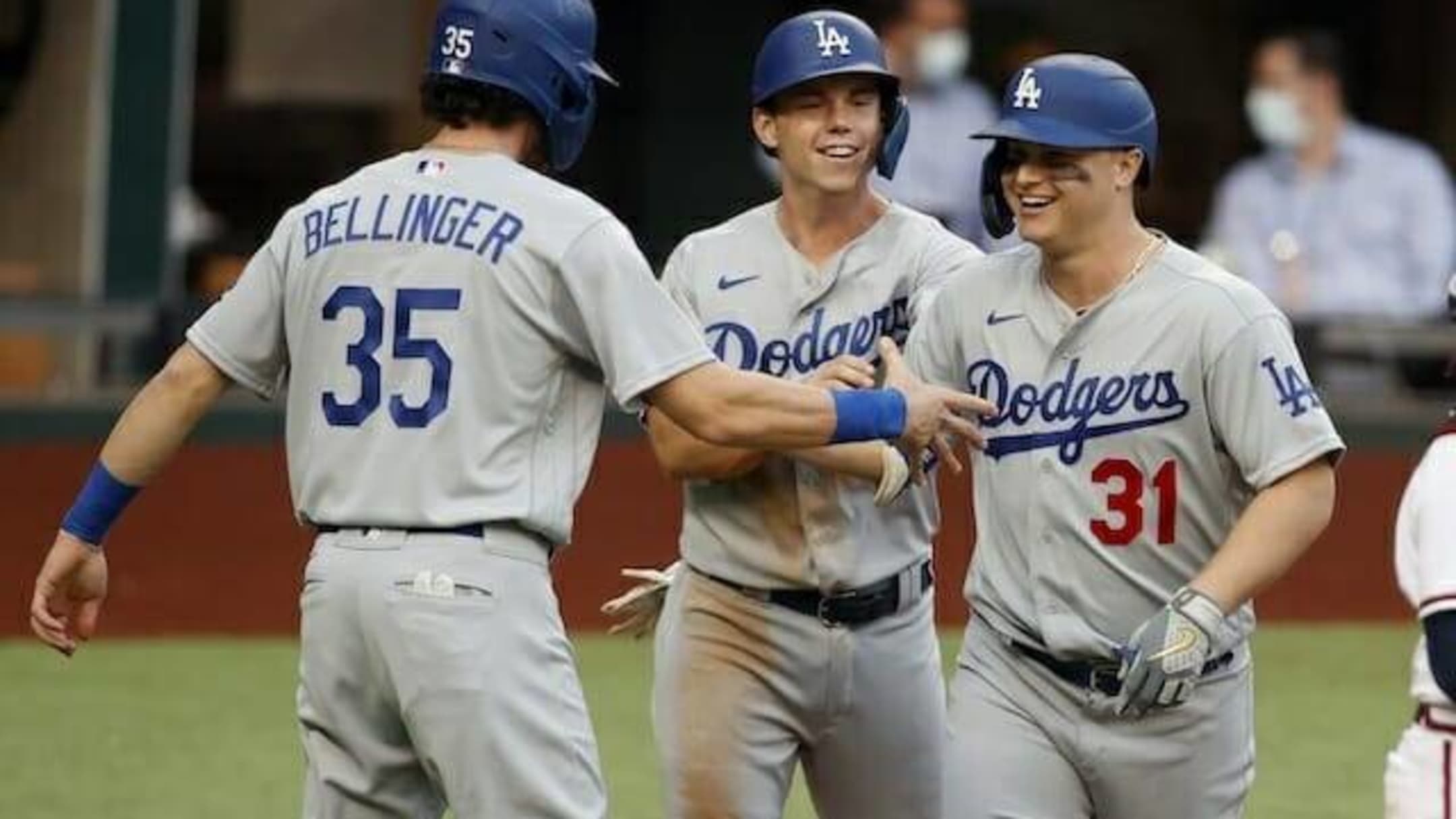 Dodgers Team Photo Day in 2020 