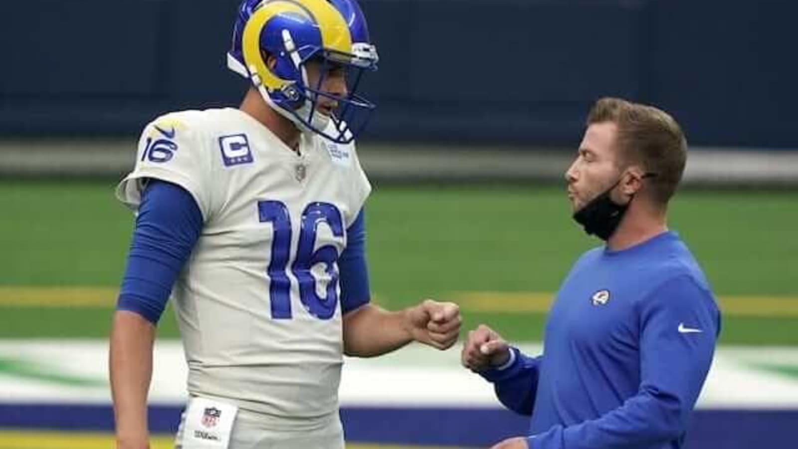  Sean McVay Praises Jared Goff For Maturing During Time With Lions