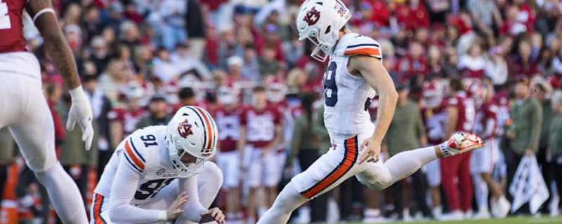 Auburn Kicker Alex McPherson Expected to See Action This Saturday