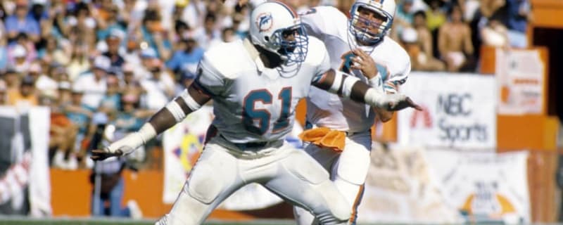 Number 61 and the Three Who Wore It Best for the Dolphins