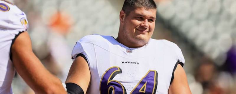 Ravens&#39; Tyler Linderbaum Suffers Back Injury