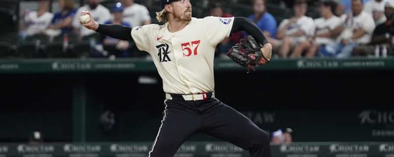Texas Rangers Option Intriguing Reliever To Triple-A Despite Pitching Questions