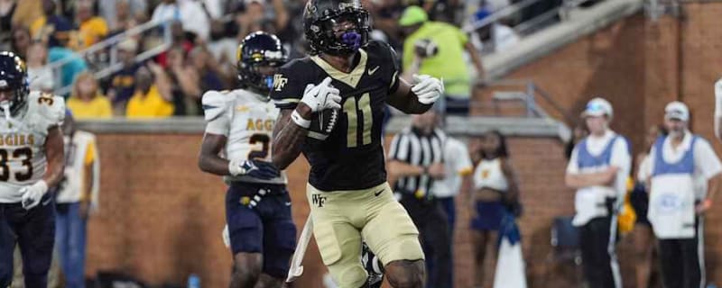 Virginia Tech Football: Hokies Land Commitment From Wake Forest Transfer Wide Receiver Donavon Greene