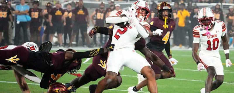 No. 16 Utah stunned by Arizona State 27-19 in Rising&#39;s return