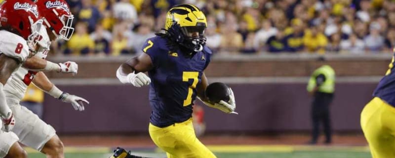 Sherrone Moore is confident in Donovan Edwards despite slow start in Week 1