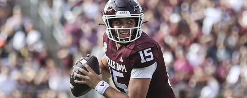Texas A&M apologizes to Conner Weigman, football ticket holders after spelling error