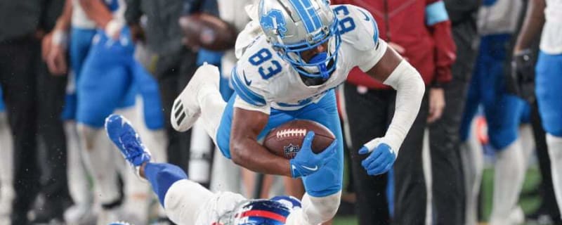 Lions undrafted rookie Isaiah Williams is tapping into easy source for guidance