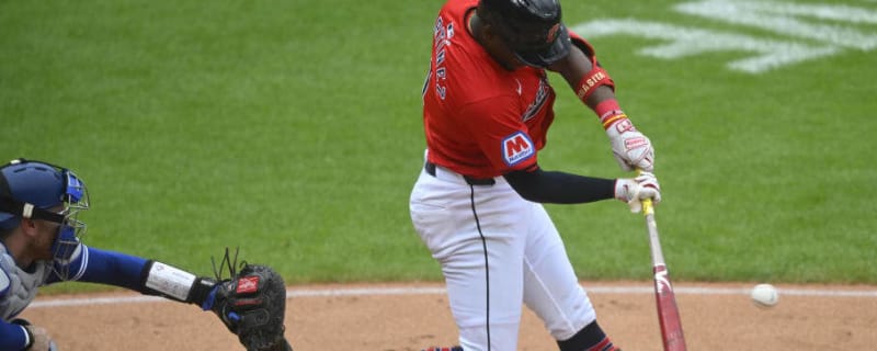 Watch: Guardians’ Angel Martinez Gets First Big League Hit