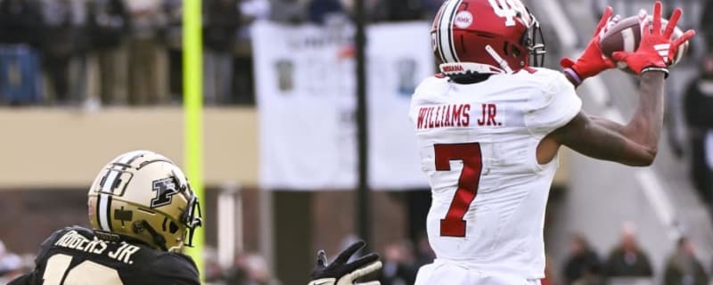 Indiana Wide Receiver E.J. Williams Jr. Working His Way Back From Injury