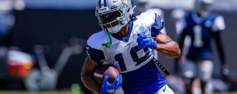 Watch: Jalen Tolbert makes &#39;Play of the Day&#39; in Cowboys&#39; first practice
