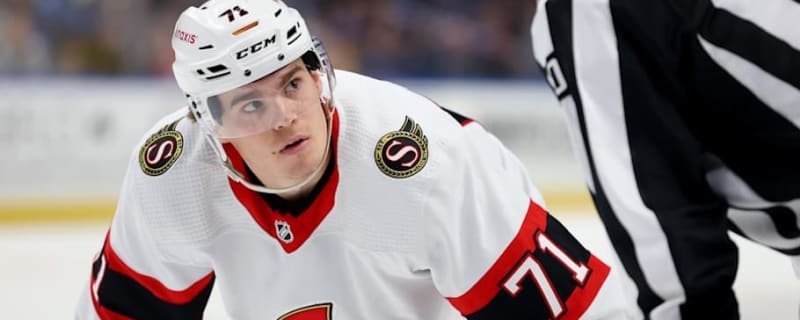 Senators Lose Key Forward for Multiple Weeks