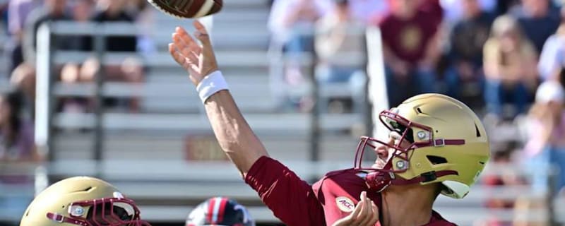 Former FIU QB Grayson James Leads Boston College To Comeback Win Over Western Kentucky