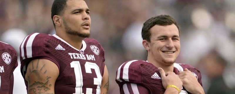 Bucs WR Mike Evans and Johnny Manziel attended massive Texas A&M basketball upset
