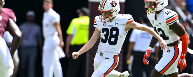Key Auburn Tigers Specialist to Miss Week 1 vs. Alabama A&M