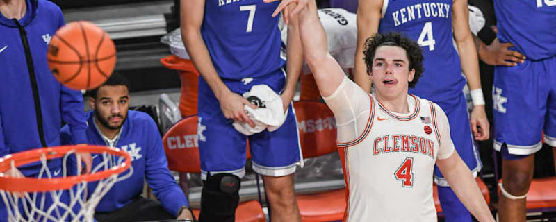 Clemson Tigers Forward Ian Schieffelin Named ACC Conference Player of the Week