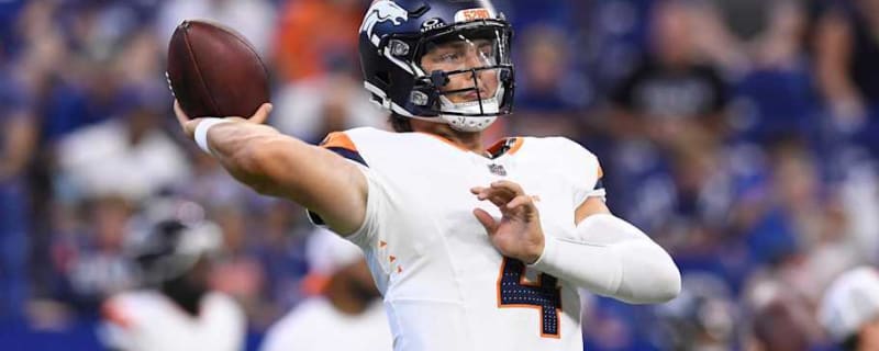 Report Gives Broncos QB Zach Wilson a Boost Ahead of Free Agency