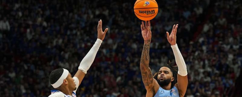 Watch: KJ Adams Electrifies Crowd as Kansas Leads North Carolina