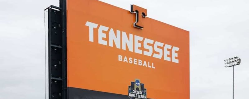 LOOK: Tennessee Baseball Unveils National Championship Decals in Stadium