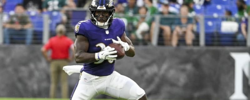 Ravens RB Carted Off Field With Injury