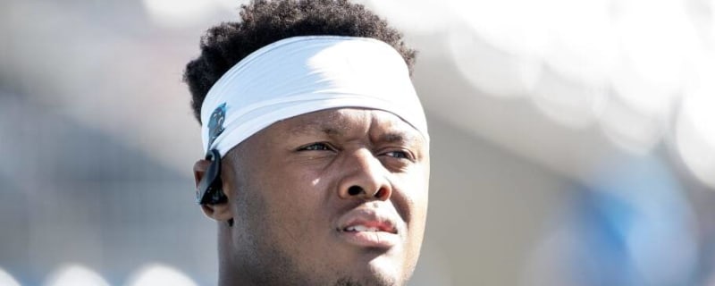 DJ Johnson Carted Off Field at Panthers Practice