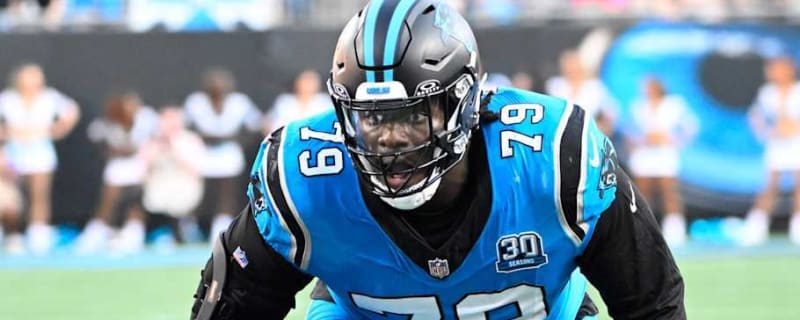 Panthers coach Dave Canales drops hint on star tackle's future