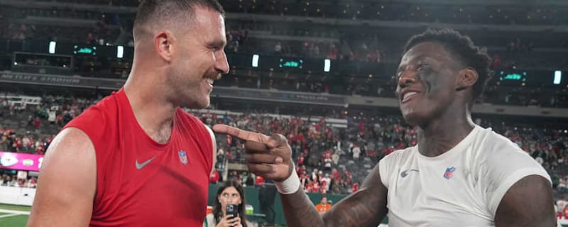 Travis Kelce Makes Hilarious Comments About New York Jets Lazard’s Gun Celebration
