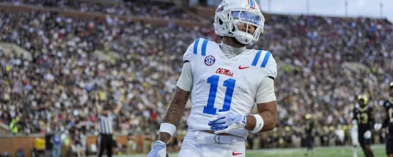 Ole Miss WR Jordan Watkins Prepared For Hostile Environment vs. LSU This Week