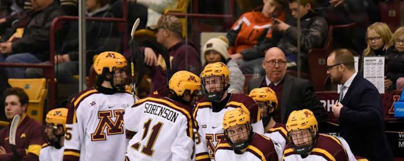 Gophers men&#39;s hockey completes weekend sweep of Mercyhurst