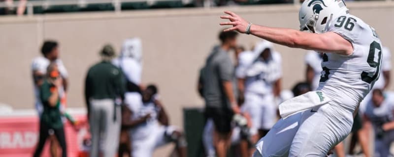 Michigan State Punter Eckley Had Big Shoes to Fill as Baringer&#39;s Successor Last Season