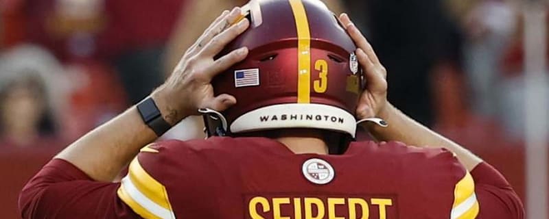 Sure sounds like Commanders&#39; job security forced Austin Seibert back too soon