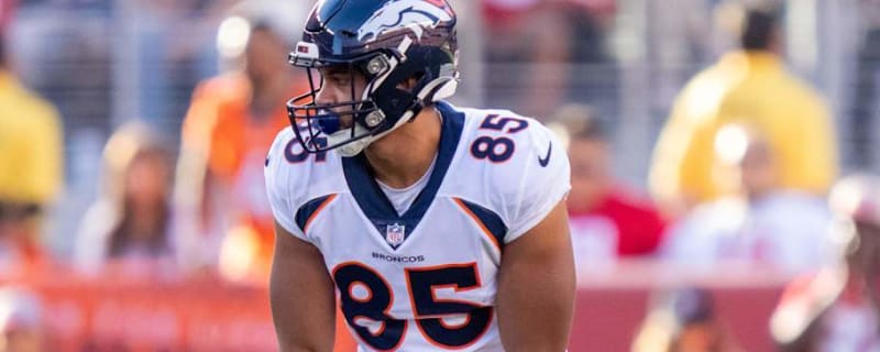 Colts Add Former Broncos, Eagles Athletic Tight End