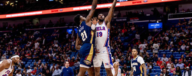 Key Player Ruled Out With Injury in Pelicans vs 76ers