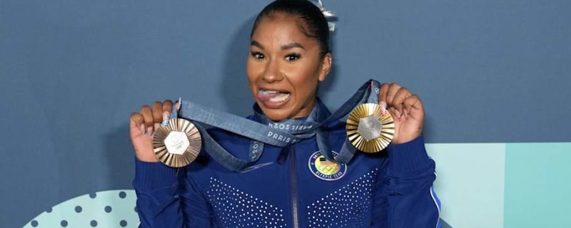 Jordan Chiles, 10 Olympians get bobbleheads in National Bobblehead HOF