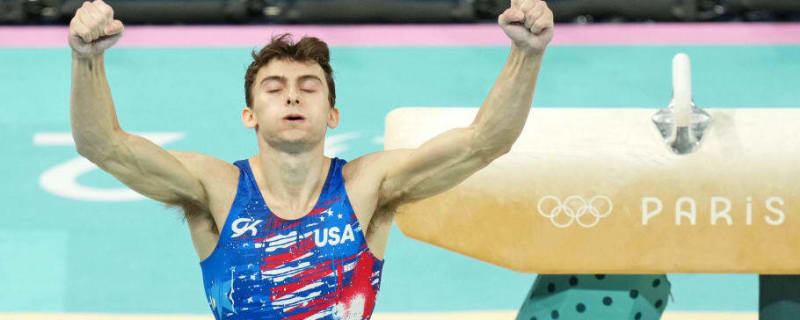 The reason Team USA gymnast Stephen Nedoroscik doesn&#39;t need glasses during pommel horse routine