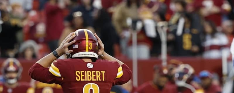 Commanders Defend Austin Seibert After Missed Kicks vs. Cowboys