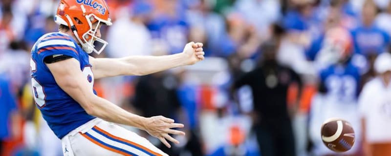 Gators' P Crawshaw Named Ray Guy Award Punter of the Week