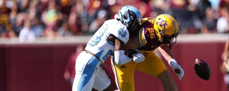 Gophers' Max Brosmer ranks near top of CFB in unfortunate statistic