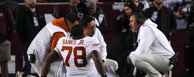 Kelvin Banks Remains Questionable on Friday SEC Championship Injury Report