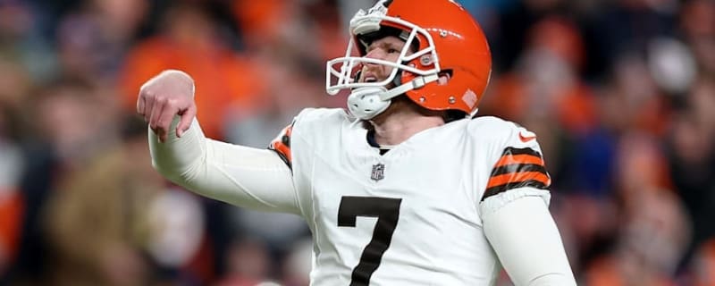 The Cleveland Browns have a kicking problem - again