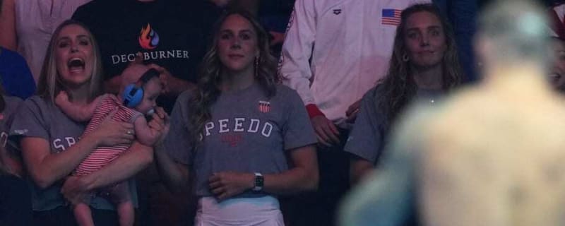 Meghan Dressel, wife of USA swimmer Caeleb Dressel, is the ultimate Olympic WAG