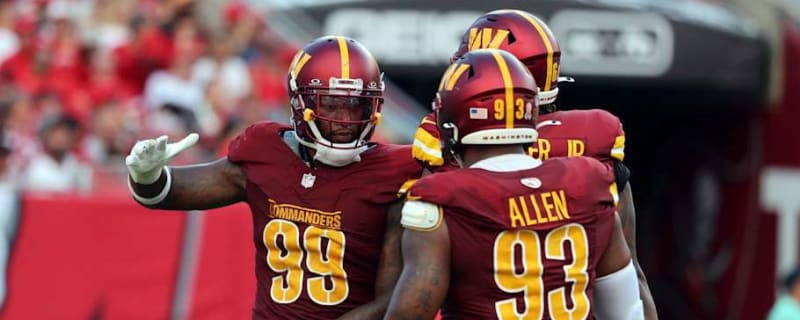 Commanders Coach Offers Injury Update on DE Clelin Ferrell