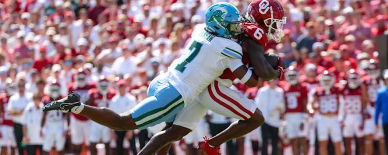 Watch: Tulane&#39;s Caleb Ransaw Grabs End Zone Interception in Senior Bowl