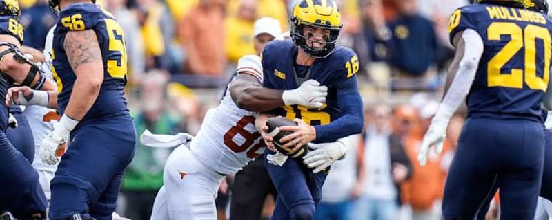 Michigan QB Davis Warren on Texas: &#39;We Let Them Win That Game&#39;