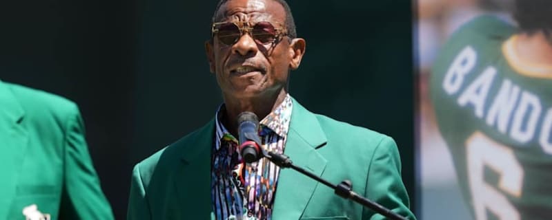 Family, Friends, Fans Gather to Celebrate A&#39;s Legend Rickey Henderson