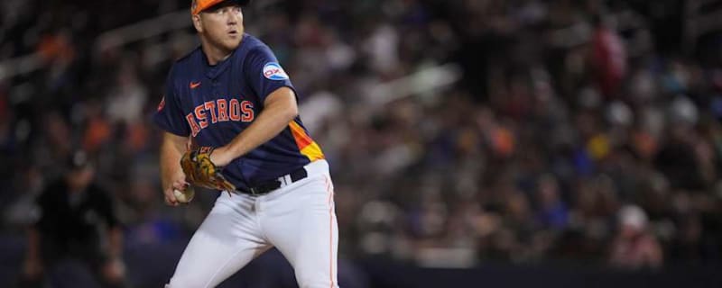 Houston Astros Breakout Prospect Set to Make MLB Debut on Sunday vs. Guardians