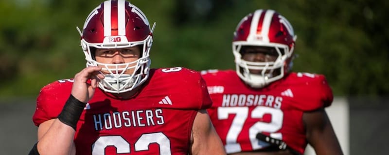 Indiana Starting Left Guard Drew Evans Out For Season
